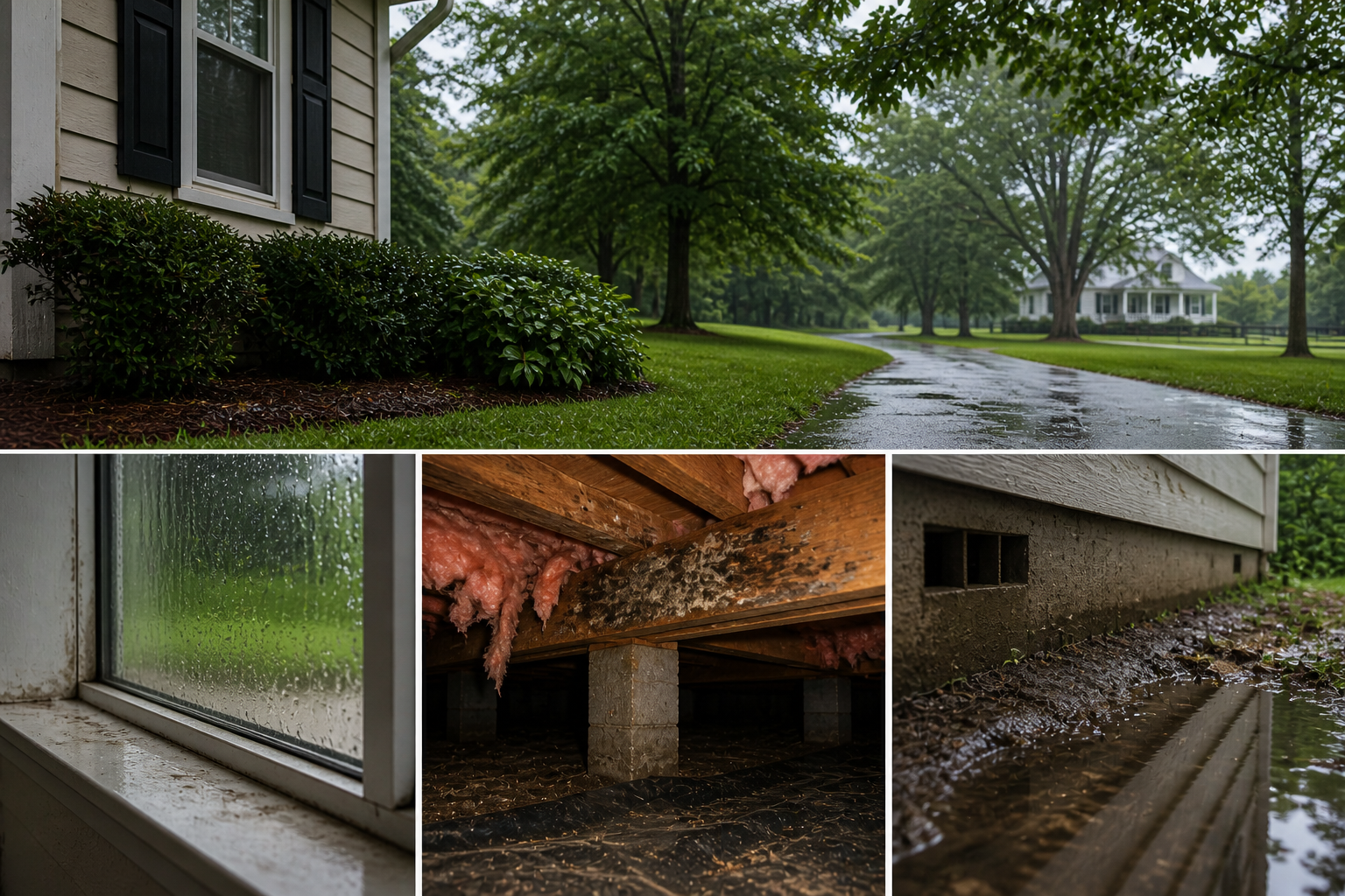 Crawl space moisture risks for Covington GA homes